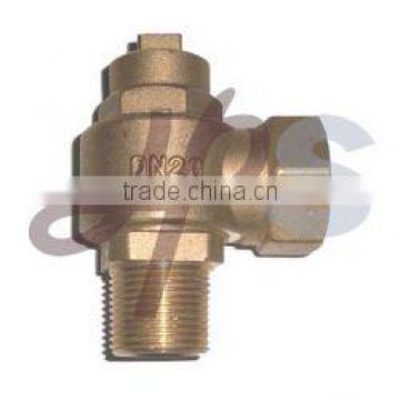 Gunmetal bronze male NPT swivel type metal ferrule valves