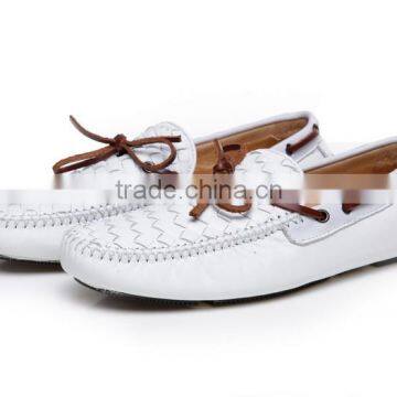 guangzhou trendy leather easy wear men shoes