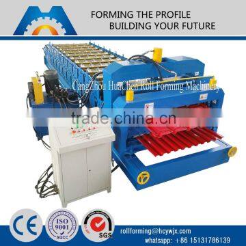 cold formed steel iron sheet double deck roof tile roll forming machine