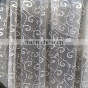 2015 shaoxing cheap lace home curtain drapes