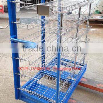 Layers Drying Rack with Chrome Shelves and Powder coatng frame