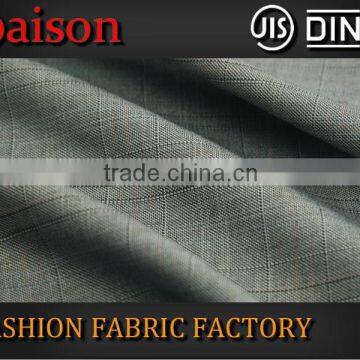 Wholesale Fine Microfiber Large Check Pattern Viscose Fabric photo-5