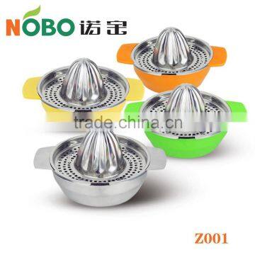 Promotion Gift Stainless Steel 201 Lemon Squeezers with color box