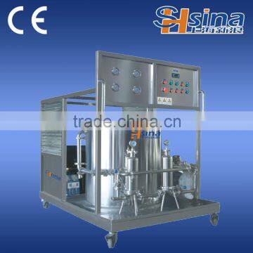 300L stainless steel perfume manufacturing machine Movable supporter freezing filter perfume maker