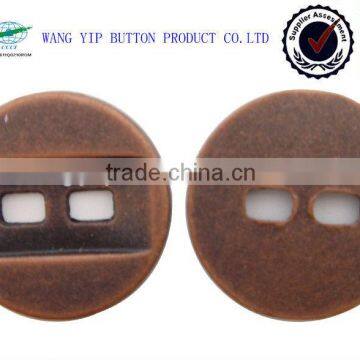 15mm zinc alloy 2 holes good quality resonable price button