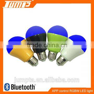 APP control iOS Android RGB E27 5W smart color changing led bulb