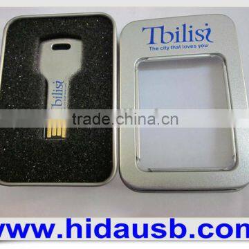 Custom usb key with Logo imprinted,Metal usb key flash drive