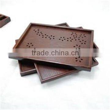 Laser Design Wood Seving Tray