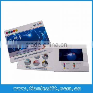 Handmade Craft Video Invitation Card LCD Video Mailer