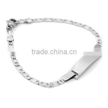 simple design bracelet for girls stainless steel unsex Bracelet 316 dongguan factory summer trends