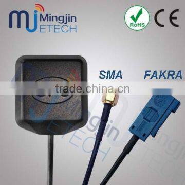 SMA and fakra connector gps antenna, 1575.42mhz gps, 1575.42mhz gps antenna