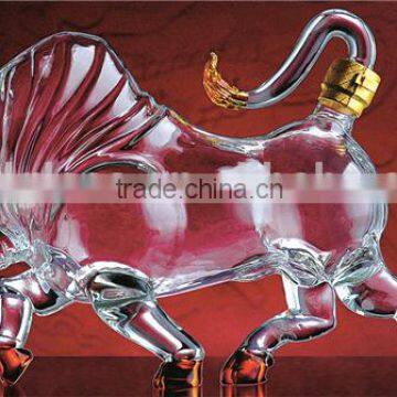 2016 New Style Professional Design Customization Eco-Friendly Clear Glass Bottle For Wine And Alcohol photo-4