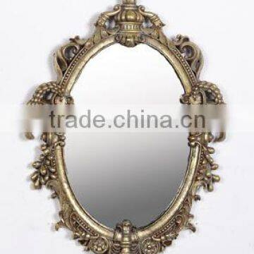 Antique european decorative living room oval antique mirror frame