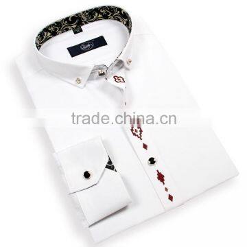 wholesale cheap new pattern formal customer brand men dress shirts                        
                                                Quality Choice