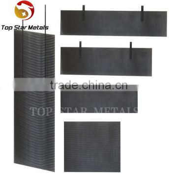 Gr2 titanium anode baskets titanium mesh for electroplating