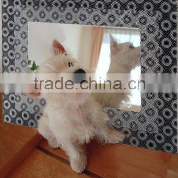 fashion 3D plastic mirror frame ZD5M