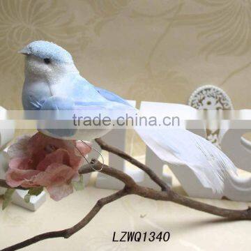 Fancy artificial feather birds LZWQ1340