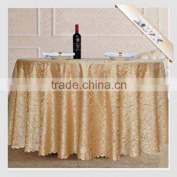 TC-137 Factory Wholesale 100% Polyester Wedding Rosette Table Cloth photo-2