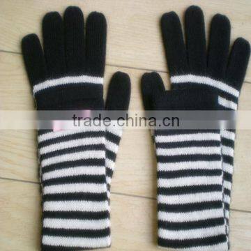 new style and high quality women's cashmere gloves