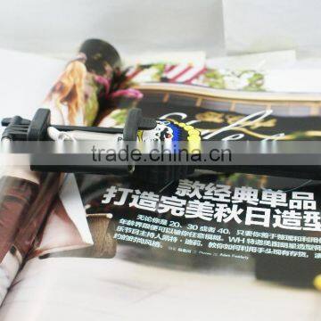 New Monopod Selfi Extendable Selfie Stick 3.5mm Wired With Holder Cartoon Design For Samsung Iphone 6 Self Monopod photo-4