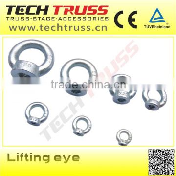 durable aluminum lifting eye use in lift truss tower brackets .