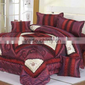 exquisite 5pcs bedcover set