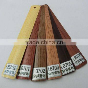 25mm Wood Grain Aluminum Slat for Venetian Blind