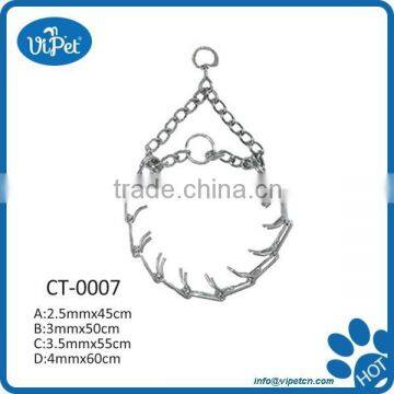 Pet training dog neck chain