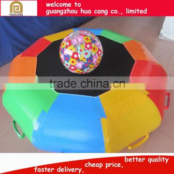 Water park inflatable sports products inflatable bouncer wity ball