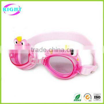 Lovely Soft Silicone Cartoon Kids Swimming Goggles photo-2