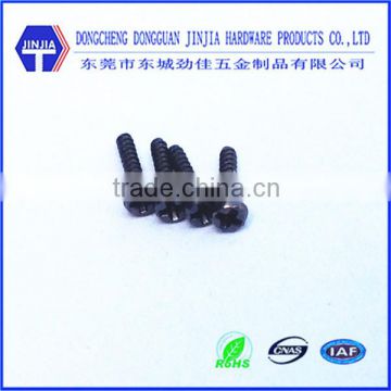 m1.0 pan head thread forming tiny black screw