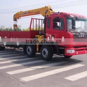 competitive price JAC 8ton 10ton 12 ton 16ton truck crane for sale