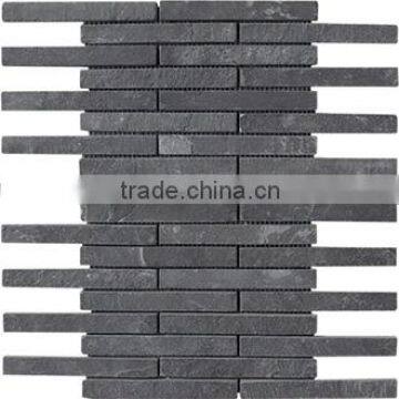 exterior wall cladding tiles in grey color