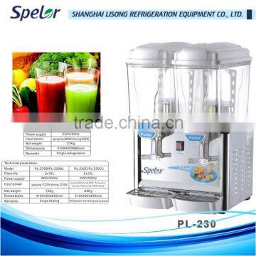 Easy operation fruitjuice dispenser cooler for sale