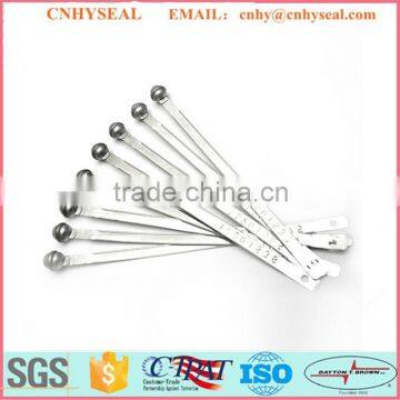 circular shaped head metal strap seal CH401