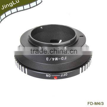 New FD-M4/3 lens adapter for FD mount lens to M4/3 camera body(Factory supplier)