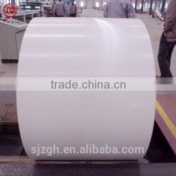 white color prepainted galvanized steel coils