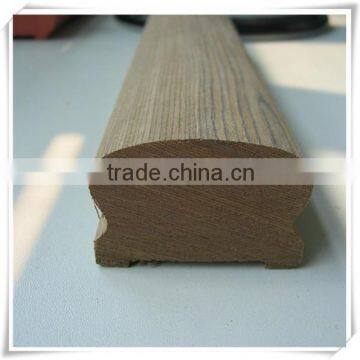 Red oak handrail stair handrail for outdoor usage