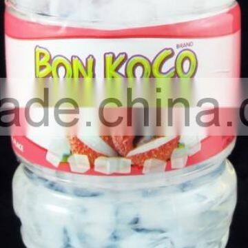 Fruit Juice With Nata De Coco 350ml Plastic Bottle BON KOCO Brand photo-3