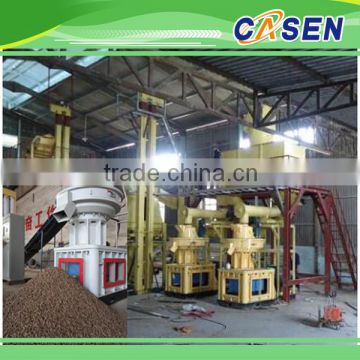 High Efficiency 0.8-1t/h Wood Pellets Line for Sale