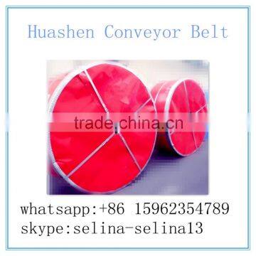 Heat resistant 100-200degrees EP100 EP 150 EP 200 EP250 EP 300 conveyor ore gold diamond cement sanding belt