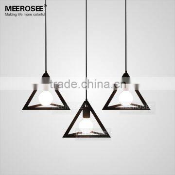 Industrial Lighting Pendants Vintage Black Simple Iron Lamp MD81436