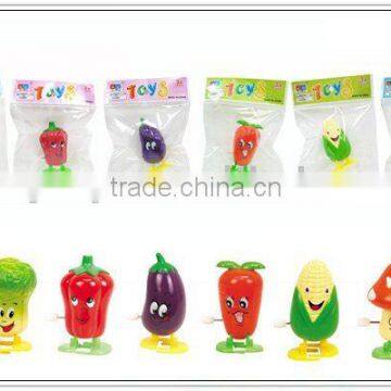 Mini Plastic Wind up Vagetables Toys