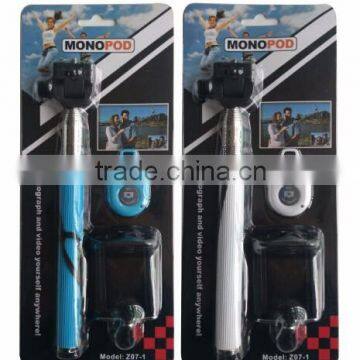 Extendable Selfie Stick Handheld Monopod +Remote Shutter Control +Phone Holder for Android Phones photo-3