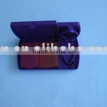 square plastic pill box