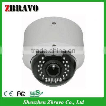 2.8-12mm varifocal lens 35meters IR range CCTV Dome TVI camera