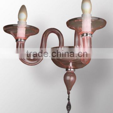 2015 Modern indoor decoration 2 light wall light/lamp