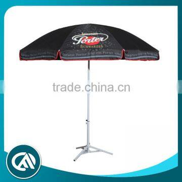 Design Shangyu aluminium commercial adjustable height advertising umbrellas