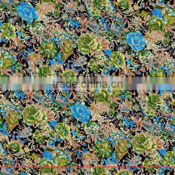 high quality colorful digital print polyamide lycra underwear fabric