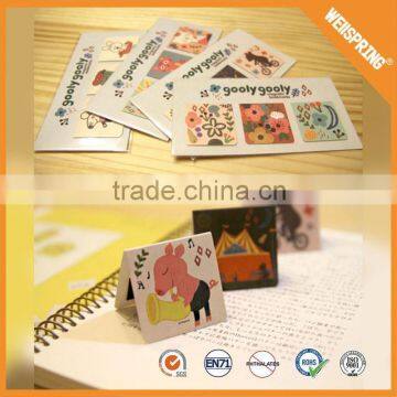 19-0026 New products 2015 foldable paper magnetic barbuy bookmarks